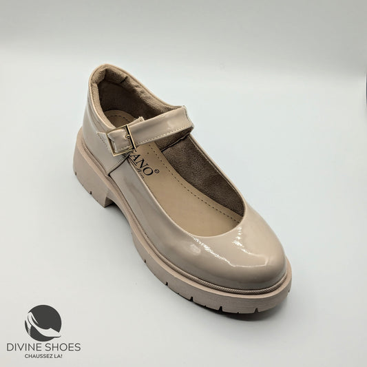 Sandale-Beige-Glacé Marry jane